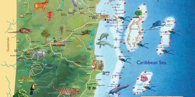 Mapa de Belice fervenzas 